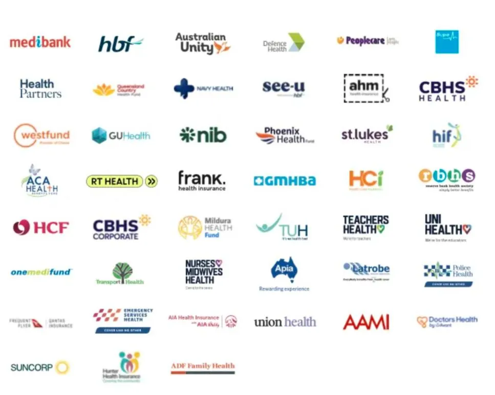 Private Health funds Available